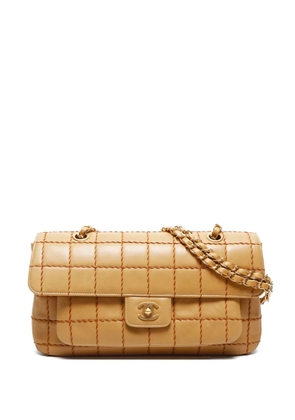 CHANEL Pre-Owned 2001-2002 Wilde Stitch shoulder bag - Neutrals