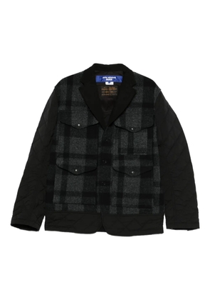 Junya Watanabe MAN x Filson quilted plaid jacket - Black