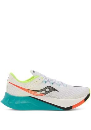 Saucony Endorphin Pro 4mesh-panelled sneakers - White
