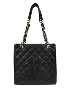 CHANEL Pre-Owned 2003 Chain Shopping tote bag - Black