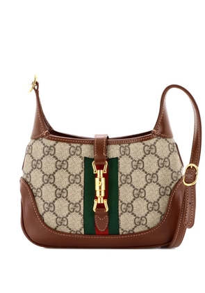 Gucci Pre-Owned Jackie 1961 GG Coated Canvas Mini hobo bag - Brown