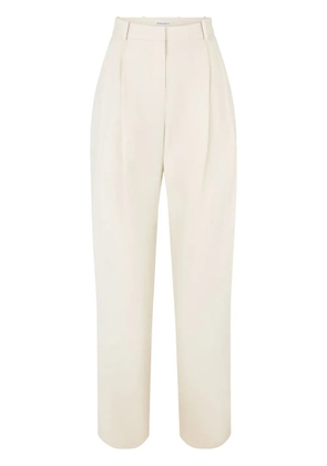 Nina Ricci pleat-detail wide-leg trousers - Neutrals