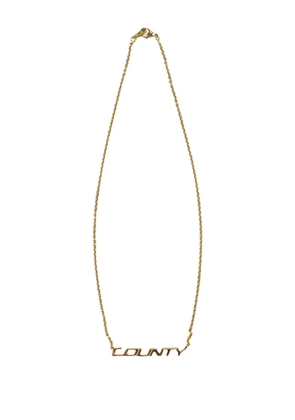 COUNTY OF MILAN County necklace - Yellow