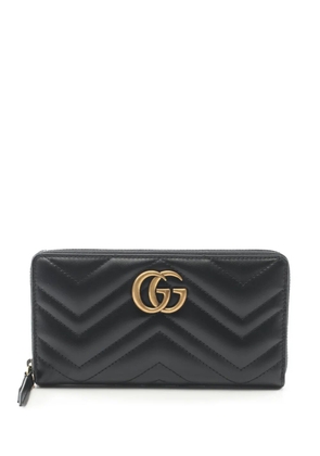 Gucci Pre-Owned 2020 GG Marmont wallet - Black