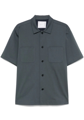 sacai cotton shirt - Grey