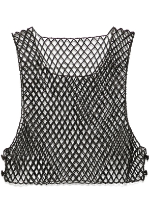 Feng Chen Wang Bamboo vest - Black