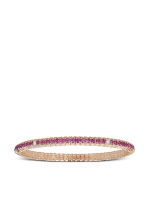 ZYDO 18K rose gold diamond and sapphire bracelet - Pink