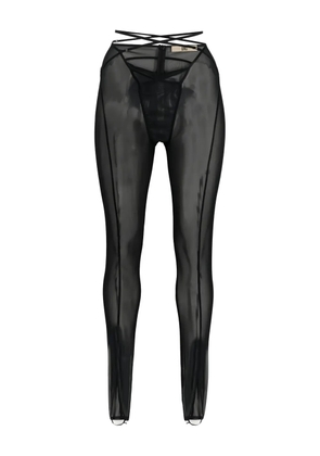 KNWLS sheer leggings - Black
