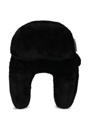 Ruslan Baginskiy ear-flap faux-fur hat - Black