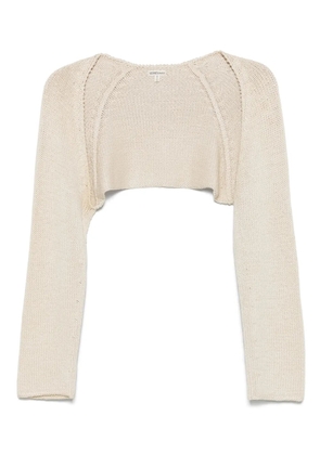 Hermès Pre-Owned 2000's silk bolero - Neutrals