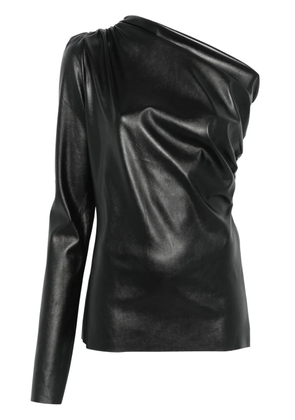 Alchemy x Lia Aram asymmetreic top - Black