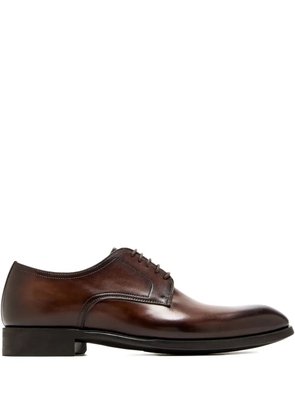 Magnanni leather lace-up derby shoes - Brown