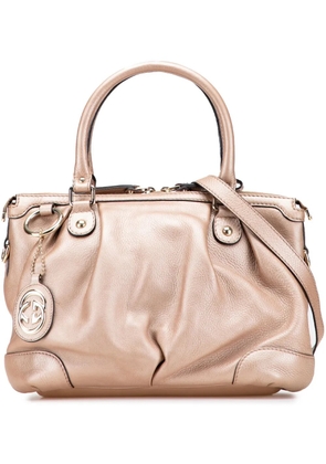 Gucci Pre-Owned 2016-2025 Calfskin Sukey satchel - Pink