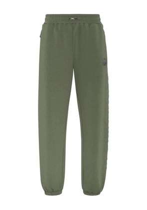 Plein Sport embossed-logo joggers - Green