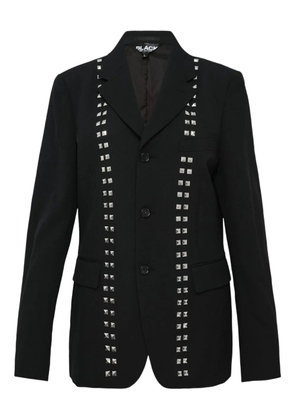 Black Comme Des Garçons studs blazer