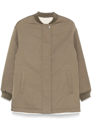 Yves Salomon reversible coat - Green