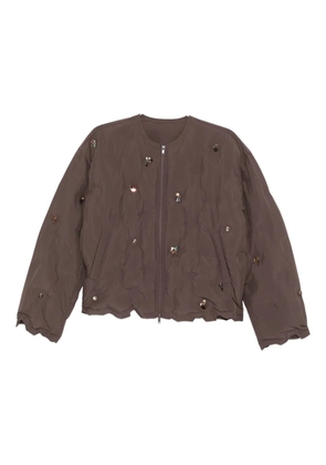 JNBY cropped down jacket - Brown