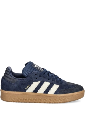 adidas Samba XLG three-stripe suede sneakers - Blue