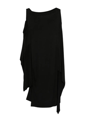 Vivienne Westwood Pre-Owned 2017 asymmetric draped dress - Black