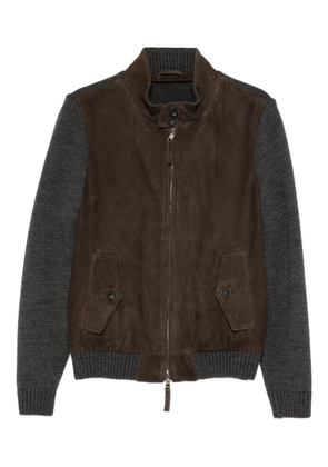 THE JACK LEATHERS leather jacket - Brown