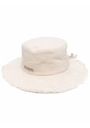 Jacquemus Le Bob Artichaut bucket hat - Neutrals