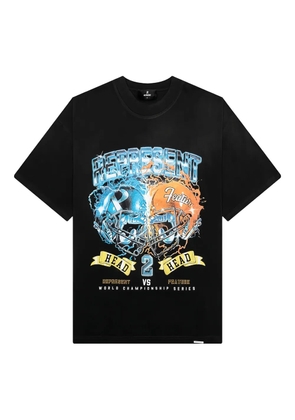 Represent graphic-print T-shirt - Black
