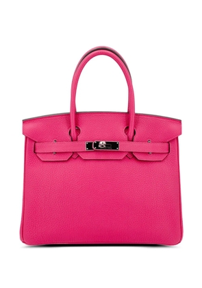 Hermès Pre-Owned 2022 Birkin 30 Togo palladium-hardware handbag - Pink