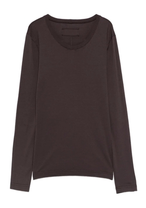 Private 0204 long-sleeve T-shirt - Brown