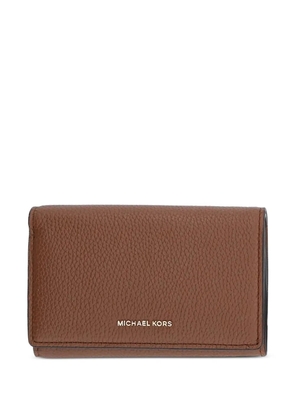 Michael Michael Kors embossed leather wallet - Brown