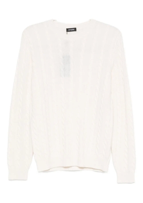 Cenere GB cable-knit wool sweater - Neutrals