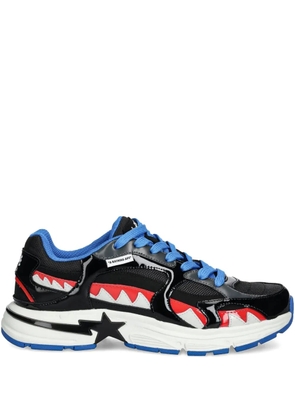 A BATHING APE® Star shark-tooth sneakers - Black