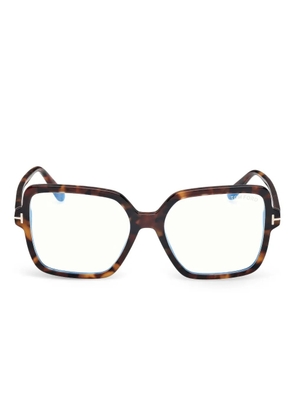 TOM FORD Eyewear square-frame glasses - Brown
