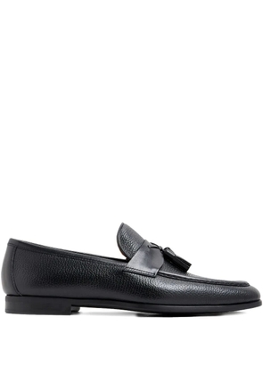 Magnanni tassel leather loafers - Black