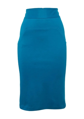 Diane Von Furstenberg Vintage pencil midi skirt - Blue