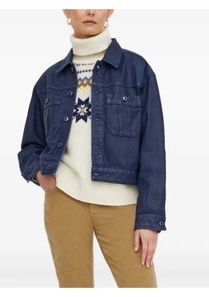 G-Star RAW flap-pocket denim jacket - Blue