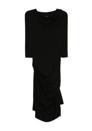 Vivienne Westwood Pre-Owned 2014 draped asymmetrical dress - Black