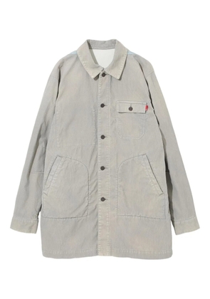 Undercover corduroy-effect shirt - Grey