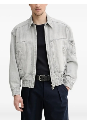 IRO zip-fastening denim jacket - Grey