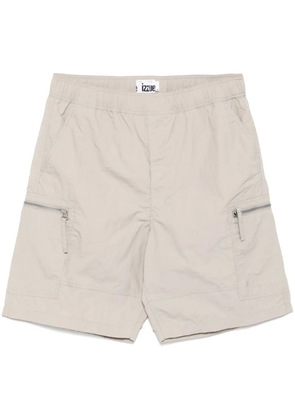 izzue drawstring cargo shorts - Neutrals