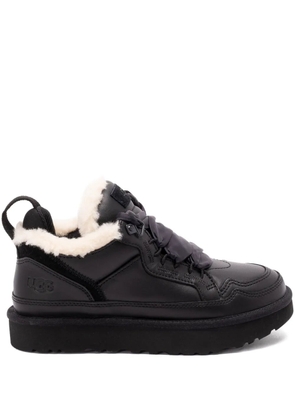 UGG Lowmel lace-up shearling sneakers - Black