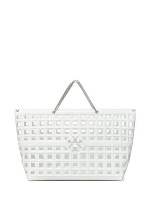 Tory Burch Ella Croc tote bag - White