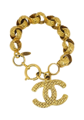CHANEL Pre-Owned 1990-2000s CC bracelet - Gold