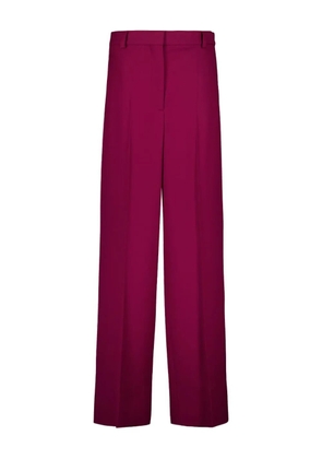 Stella McCartney wool high-waisted tailored trousers - Purple