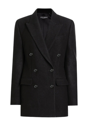 Dolce & Gabbana double-breasted wool blazer - Black