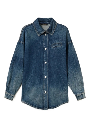 TWINSET long-sleeve denim shirt - Blue