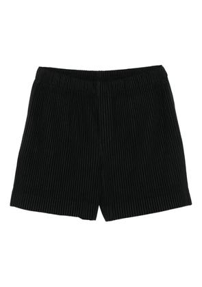 Homme Plissé Issey Miyake plisse shorts - Black