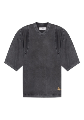 Vivienne Westwood V-neck T-shirt - Grey