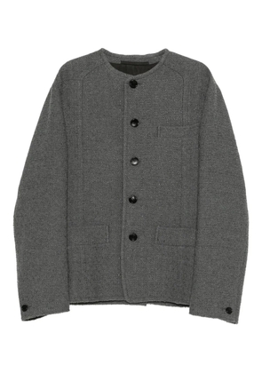 SONGZIO round-neck tweed jacket - Grey