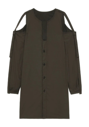 Y's cotton shirt - Brown