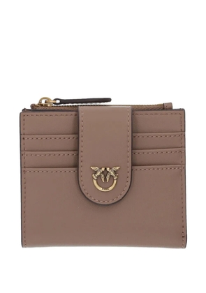 PINKO chevron-patterned wallet - Neutrals